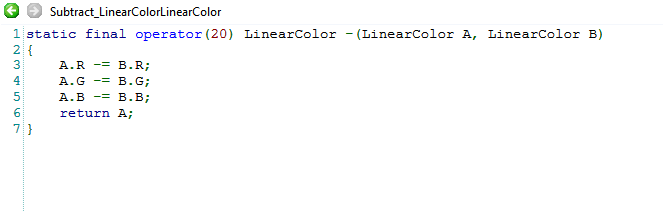 LinearColor